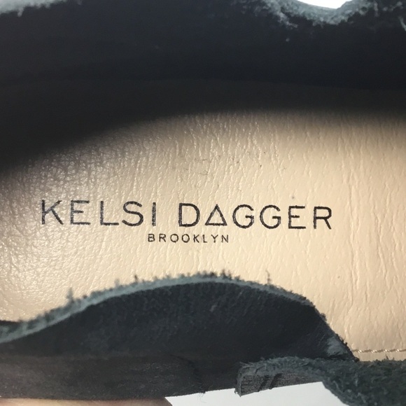 Kelsi Dagger Brooklyn Kenmare Ankle Boot Black Metallic - Picture 8 of 11